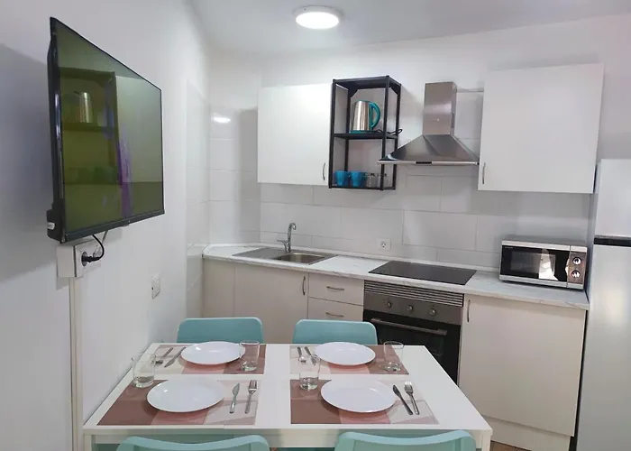 Tortugas 350mt From The Wi-fi Free Апартаменти